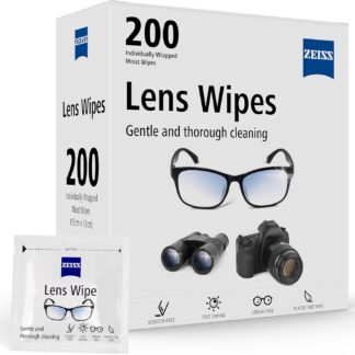 WIPES - ZEISS Lens Wipes 200 Individually Wrapped