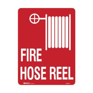 Sign - Poly Fire Equipment 'Hose Reel' 225mm x 300mm