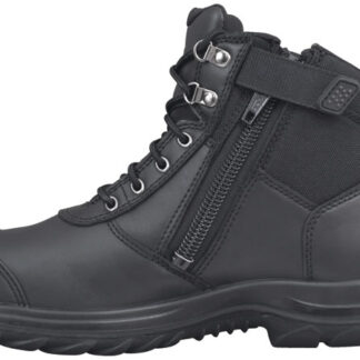 Boot - Lace Up/Zip Side Ankle Safety Oliver 34660