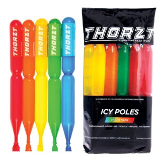 Electrolyte Drink - Thorzt Low GI Icy Poles 90ml Tube - Mixed Flavour Pack