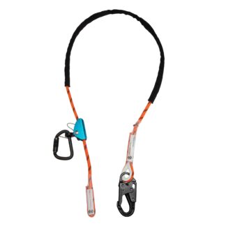Pole Strap - LINQ 2M Rope Kernmantle cw RG13D with Perm KTASA26 ERS Cover & Snap Hook To Thimble