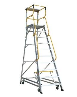 Ladder Access Platform 10 Step LADDERWELD 200kg